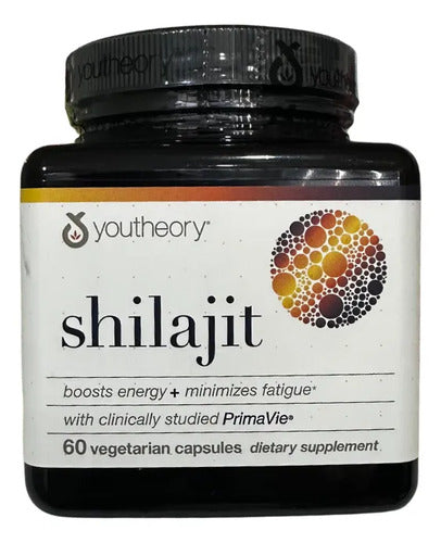 Shilajit Del Himalaya Aumento De Energía 60 Capsulas Sin Sabor