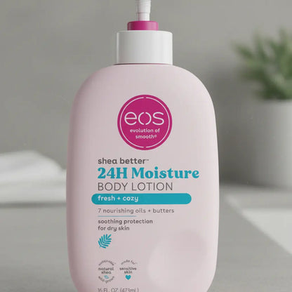 Eos Body Lotion 24h Moisture Loción Corporal Hidratante 16oz