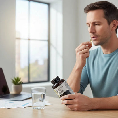 Suplemento Para Hombre Apoyo Energía Masculina 60 Capsulas Sin Sabor