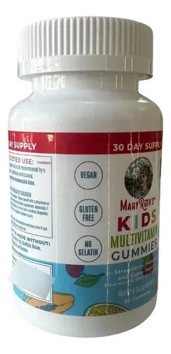 Multivitaminas Crecimiento Niños Vitamina A Y C 30 Gomitas Frutal