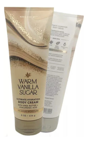 Bath And Body Warm Vanilla Sugar Body Cream Crema Corporal