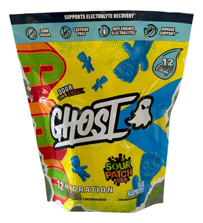 Electrolitos En Polvo Para Niños Adultos 12 Unidades Mora Azul