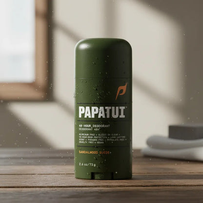 Desodorante Sin Aluminio En Barra 48hrs Hombre Papatui Sandalwood Sued