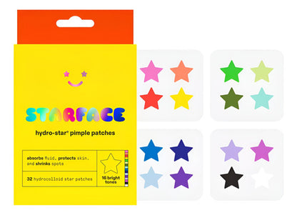 Starface Pimplepatch 32 Parches Estrella Para Granos 16 Tono Todo Tipo De Piel Día/noche