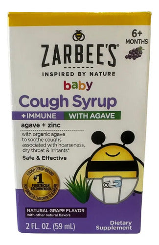 Jarabe Miel Agave Oral Infantil Para Bebés 59ml Miel
