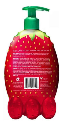 Shampoo Y Acondicionador Raw Sugar Kids Fresa Kiwi