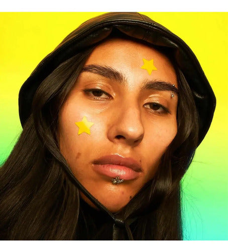 Starface Xl Yellow Star Pimple Patch 32pz Todo Tipo De Piel Día/noche