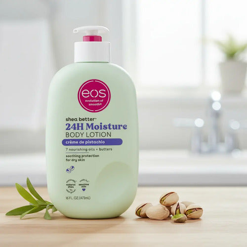 Eos Body Lotion 24h Moisture Loción Corporal Hidratante 16oz