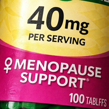 Multivitamínico De Apoyo Para Menopausia 100 Tabletas Sin Sabor