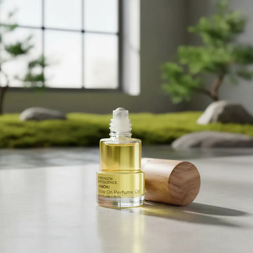 Being Frenshe Glow On Perfume Oil Hinoki 25ml