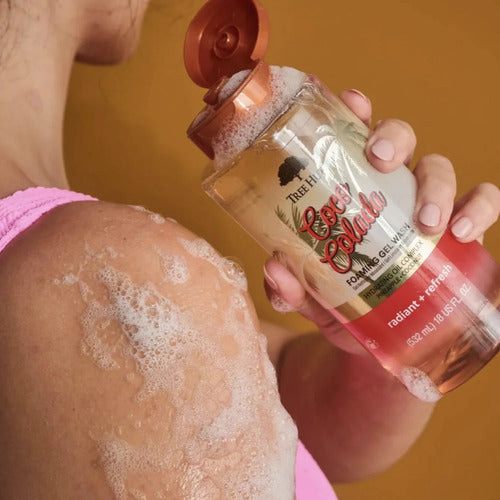 Tree Hut Coco Colada Foaming Gel Wash Jabón De Baño En Gel