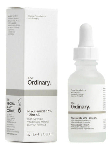 The Ordinary Niacinamide 10% + Zinc 1% Serúm Facial Todo Tipo De Piel Día/noche