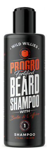 Shampoo Barba Wild Willies Biotina & Cafeína Menta