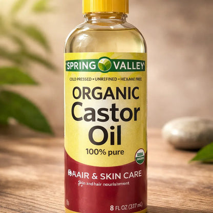 Aceite De Ricino Para Cabello Pestañas Y Piel Hexane-free Sin Sabor