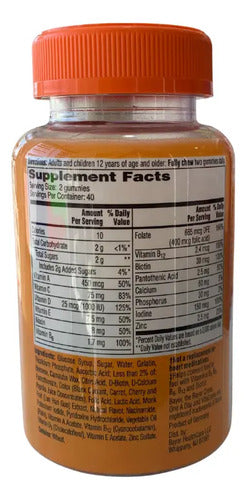 Multivitamínico Mujeres Vitacraves Womens Gummies 80 Frutas