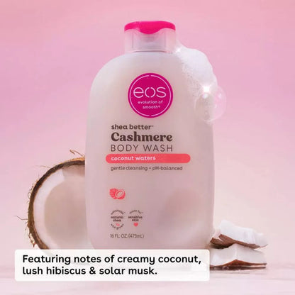 Eos Cashmere Body Wash Coconut Waters Jabón Líquido Corporal