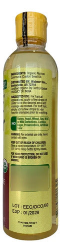 Aceite De Ricino Para Cabello Pestañas Y Piel Hexane-free Sin Sabor