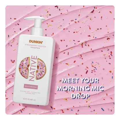 Shampoo Dunkin Hidratante Strawberry Brillo Y Suavidad 487ml