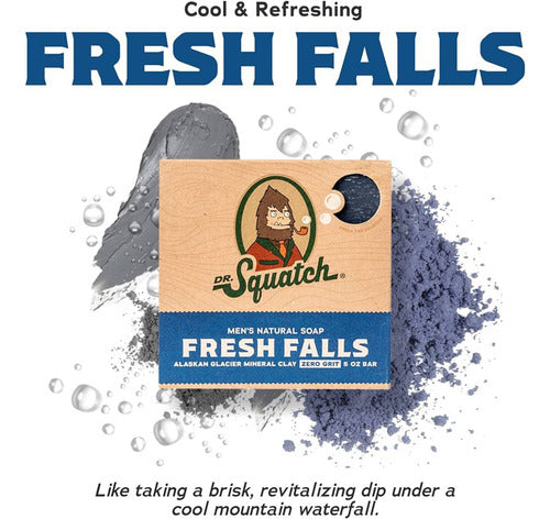 Dr. Squatch Jabón En Barra Fresh Falls