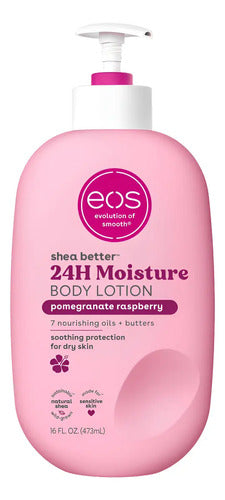 Eos Shea Better 24h Body Lotion Pomegranate Raspberry Granada Y Frambruesa