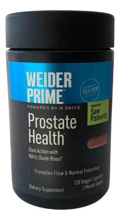 Weider Prime Prostate Health Próstata Hombres 120 Cápsulas Sin Sabor