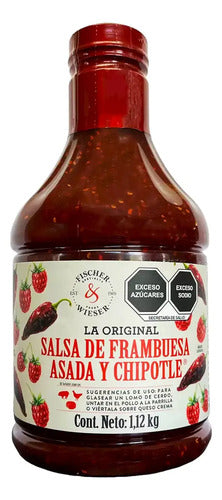 Salsa Frambuesa Asada Y Chipotle Fischer & Wieser 1.12 Kg
