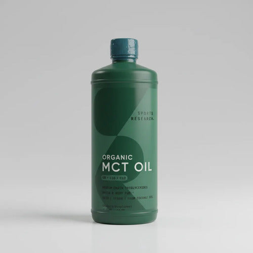 Mct Oil Aceite Suplemento 100% Orgánico Coco Energía 946ml Sin Sabor