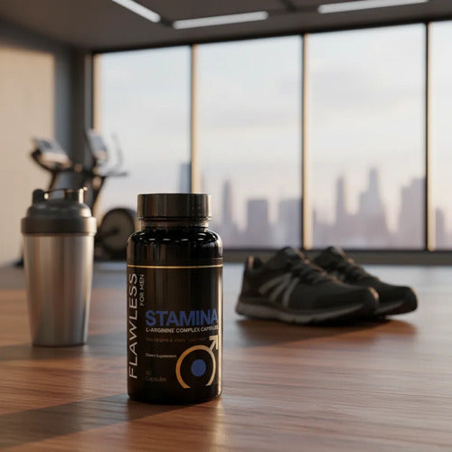 L-arginina L-citrulina Stamina Apoyo De Energía 60 Capsulas Sin Sabor