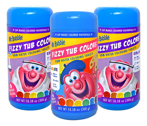 Mr. Bubble Tabletas Colorantes Para Baño