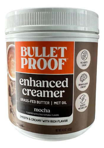 Bulletproof Suplemento En Polvo Crema Para Café 28 Sobres