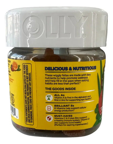 Multivitamínico Para Niños 70 Gomitas Vitaminas Minerales Berry
