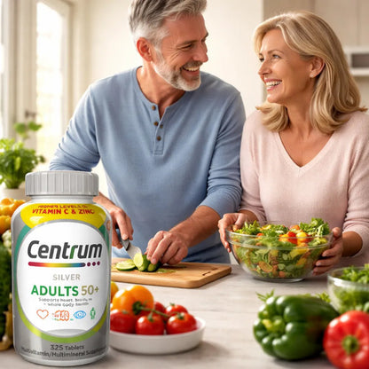 Multivitamínico Centrum Silver +50 Adultos 325 Tabletas Sin Sabor