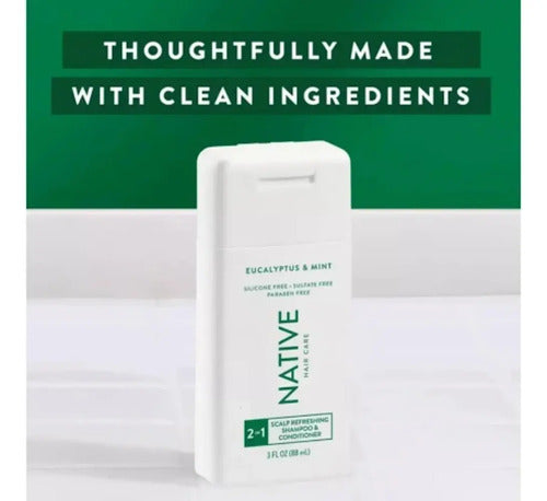 Shampoo Y Acondicionador Native Hair Care Eucalyptus & Mint
