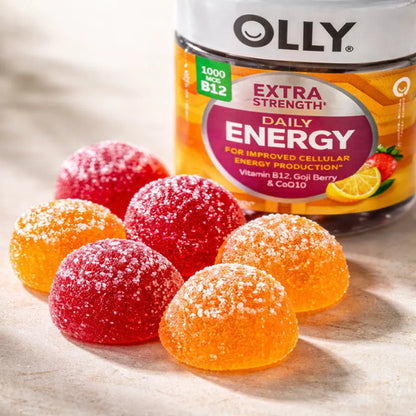 Vitamina B12 60 Gomitas 1000 Mcg Apoyo Metabólico Citrico Bayas