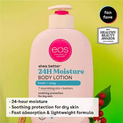 Eos Body Lotion 24h Moisture Loción Corporal Hidratante 16oz