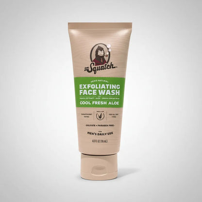 Jabón Facial Exfoliante Cool Freh Aloe Dr. Squatch