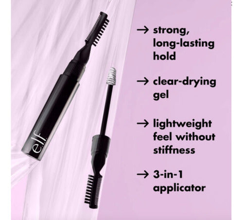 E.l.f. Brow Laminating Gel Fijador De Cejas Transparente Transparente