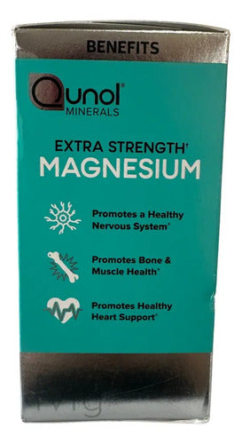 Magnesio 420mg Magnesium Mujer Y Hombre 120 Cápsulas Sin Sabor