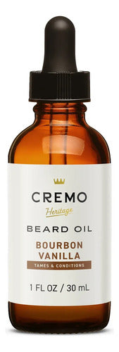Aceite Para Barba Cremo Bourbon Vanilla 30ml Suavizante Bourbon Vanilla