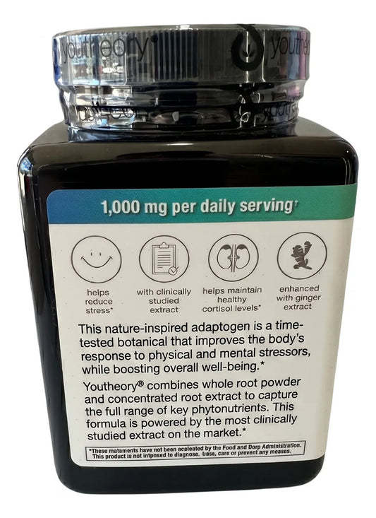 Antiestrés Reduce Cortisol Suplemento Premium 180 Capsulas Sin Sabor