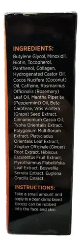 Minoxidil 5% Serum Tratamiento Cabello Anticaida 60ml