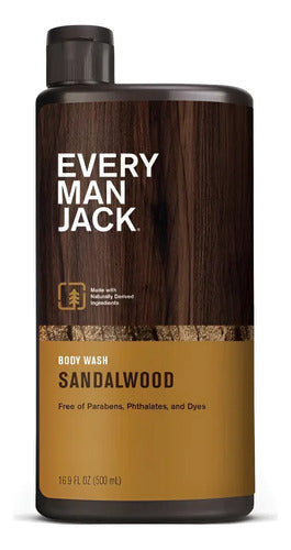 Every Man Jack Body Wash Sndalwood 500ml