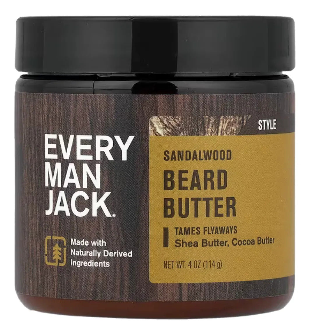Beard Butter Every Man Jack Sandalwood Mantequilla Barba Sandal Wood