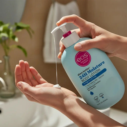 Eos Body Lotion 24h Moisture Loción Corporal Hidratante 16oz