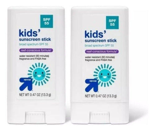 Kid's Sunscreen Protector Solar Niños Spf55 Up & Up - 2pzas.