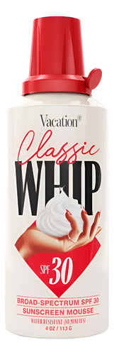 Protector Solar Mousse Vacation Spf 30 113g Whip