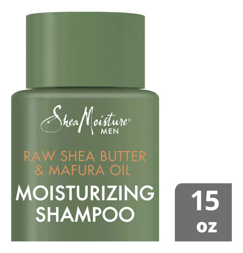 Sheamoisture Men Moisturizing Shampoo Para Hombre 15oz