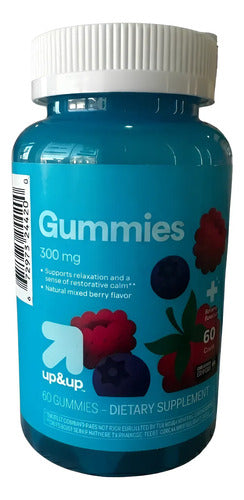 Suplemento 60 Gomitas Relajante Y Antiestres Bienestar Berry Mixed