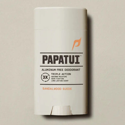 Desodorante Sin Aluminio En Barra 48hrs Hombre Papatui Sandalwood Sued
