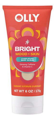 Scrub Corporal Olly Btight Mood + Skin Exfoliante Suave Citricos